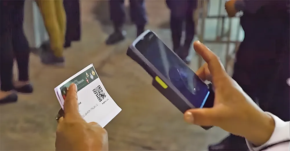 Validación de boletos con dispositivo móvil